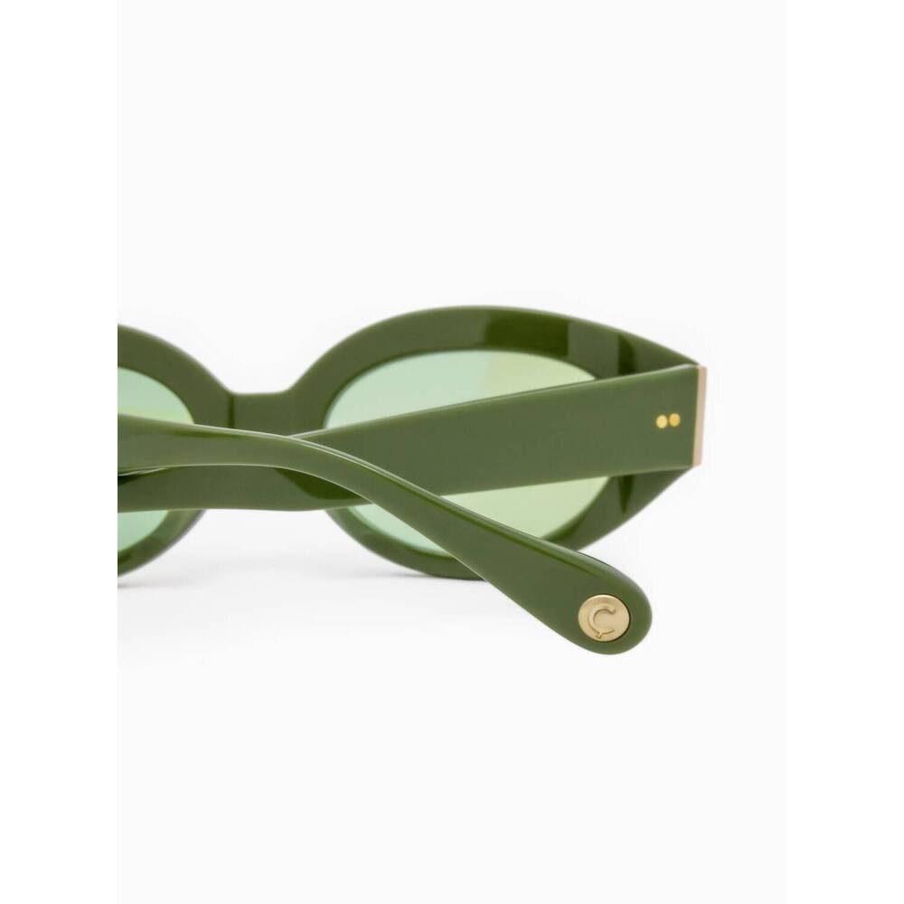 NEW APERÇU EYEWEAR women's alyssa 02 sunglasses in crocodile - Picture 4 of 6